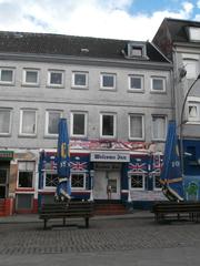 Historic Hans-Albers-Platz residential building from circa 1830