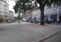 Hans-Albers-Platz in St. Pauli, Hamburg