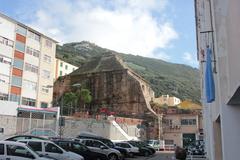 Castle guard house in Gibraltar