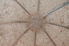 ceiling of Moorish Castle in Gibraltar