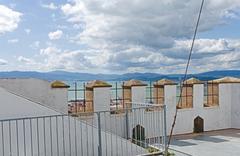 Roof of Moorish Castle in Gibraltar