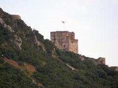 Moorish Castle from the North in Gibraltar