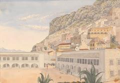 Officer's Quarters and Casemate Barracks in Gibraltar by George Lothian Hall