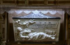 Basilica di Santa Trofimena crypt with relics of Santa Trofimena