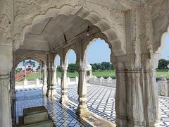 Jal Mandir temple in Pawapuri surrounded by water