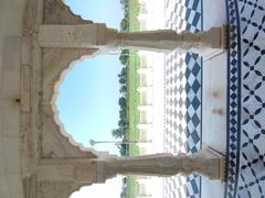 Jal Mandir in Pawapuri with its reflection in the surrounding water