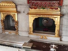 Jal Mandir in Pawapuri surrounded by water