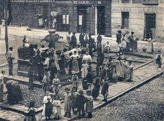 Plaza de San Gregorio (Plaza de Chueca) in Madrid, 1895