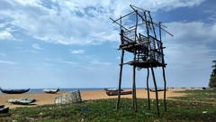 Puthenthope Beach in Thiruvananthapuram District