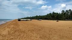 Puthenthope beach at Thiruvananthapuram District