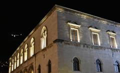 Dubrovnik at night, Rector's Palace