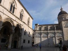 Dubrovnik Museum building with historical architecture