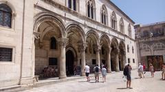 Palais du Recteur in Dubrovnik, Gothic-Renaissance façade