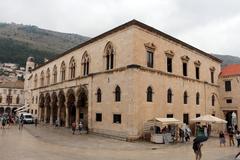 Rector's Palace in Dubrovnik external view