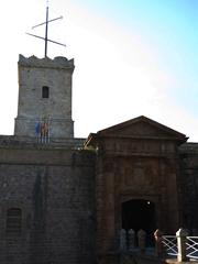 Castell de Montjuïc Barcelona watchtower and entrance portal