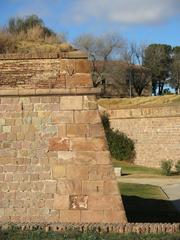 Castell de Montjuïc southwest angle view