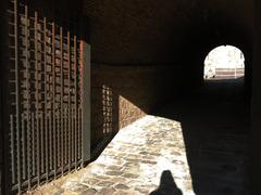 Castell de Montjuïc access tunnel in Barcelona