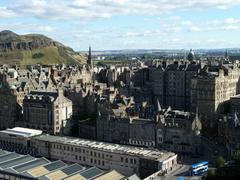 Old Town view from the Scott Monument