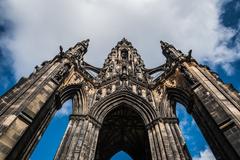 Scott Monument in Edinburgh