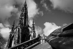 Scott Monument in Edinburgh