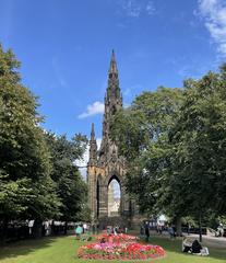 Scott Monument in Edinburgh