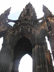 Detail of the Scott Monument