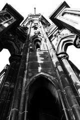 Edinburgh cityscape with historic buildings