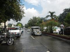 Liwasang Bonifacio gateway with historical landmarks and Pasig River in Manila