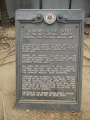 Comfort Women marker at Liwasang Bonifacio