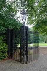 Northwest Gate at Jenischpark in Hamburg-Othmarschen