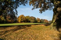 Sunday morning walk in Jenisch Park, Hamburg