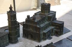 Mock-up of Castellón Co-Cathedral in plaza