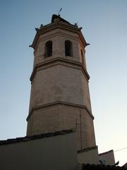 El Fadrí bell tower upper section in Castellón de la Plana