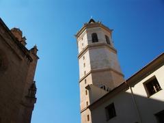 El Fadrí and a part of the co-cathedral, Castelló de la Plana