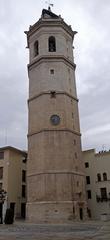 El Fadrí church tower in Castellón, Spain