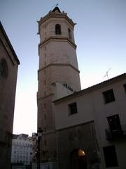 Fadrí bell tower and casa Abadia in Castellón, Spain