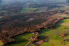 Venner Moor nature reserve in Senden, Germany