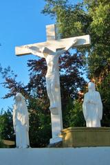 Sculpture of Crucified Christ on Cerro San Cristóbal, Santiago, Chile