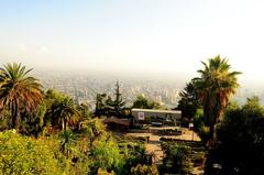 Santiago city view from Cerro San Cristobal