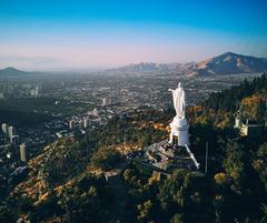 Santuario de la Inmaculada Concepción on Cerro San Cristóbal