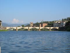 Ponte alle Grazie viewed from the river