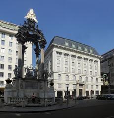 Am Hohen Markt square in Vienna