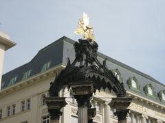 Vermählungsbrunnen fountain in Hoher Markt, Vienna