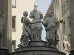 Vermählungsbrunnen Hoher Markt in Vienna