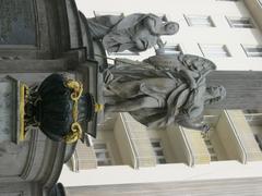 Vermählungsbrunnen fountain at Hoher Markt in Vienna