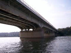 Árpád Bridge in Budapest