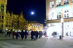 Marienplatz in winter