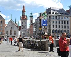 Old Town Hall Marienplatz Munich 2009