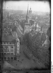 View from the town hall tower over Munich