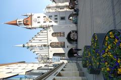 Empty street in Munich during the COVID-19 pandemic on March 18, 2020